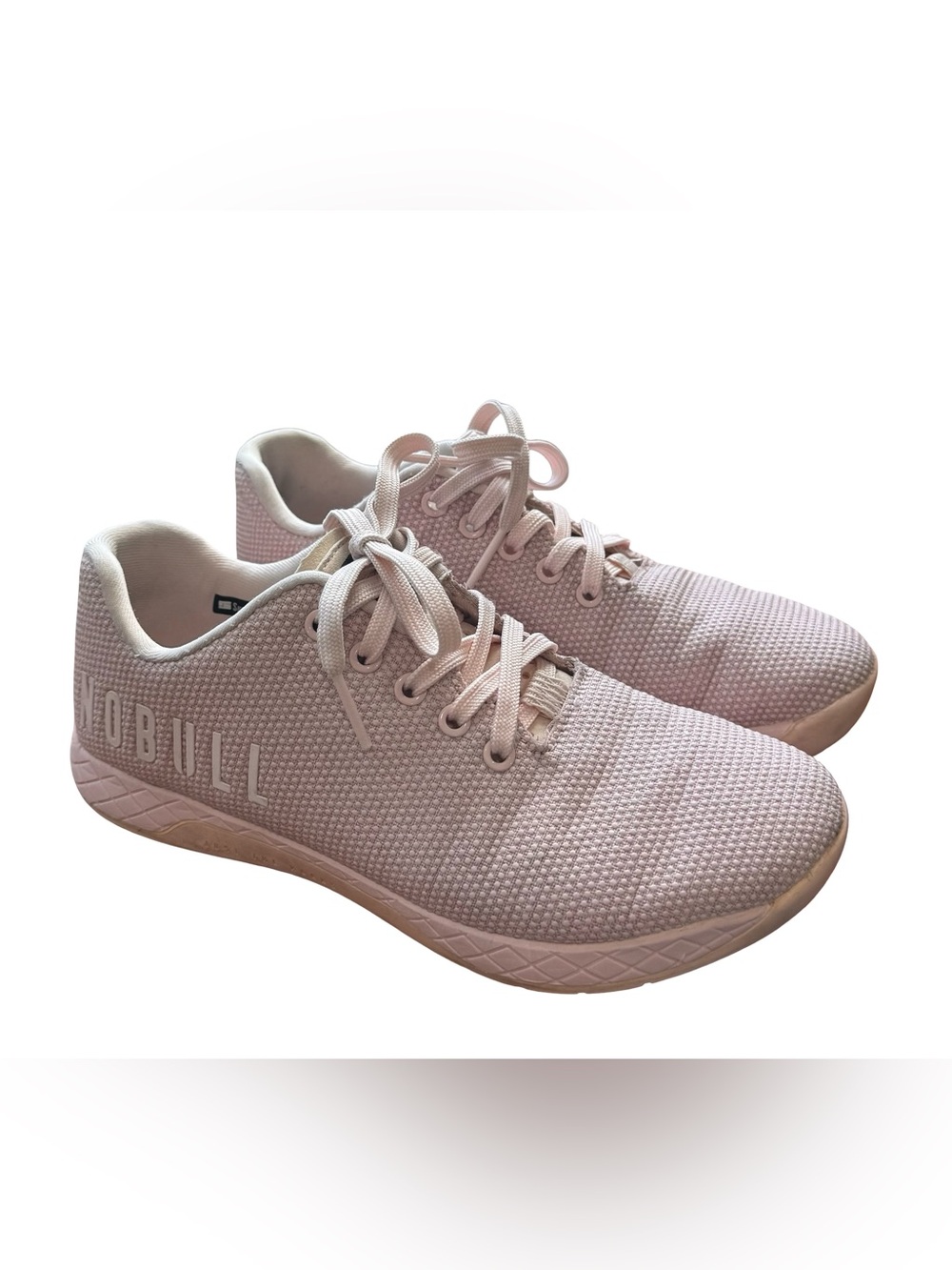 NOBULL Women’s Original Trainer Blush Pink Cross Training Shoes Size 8.5